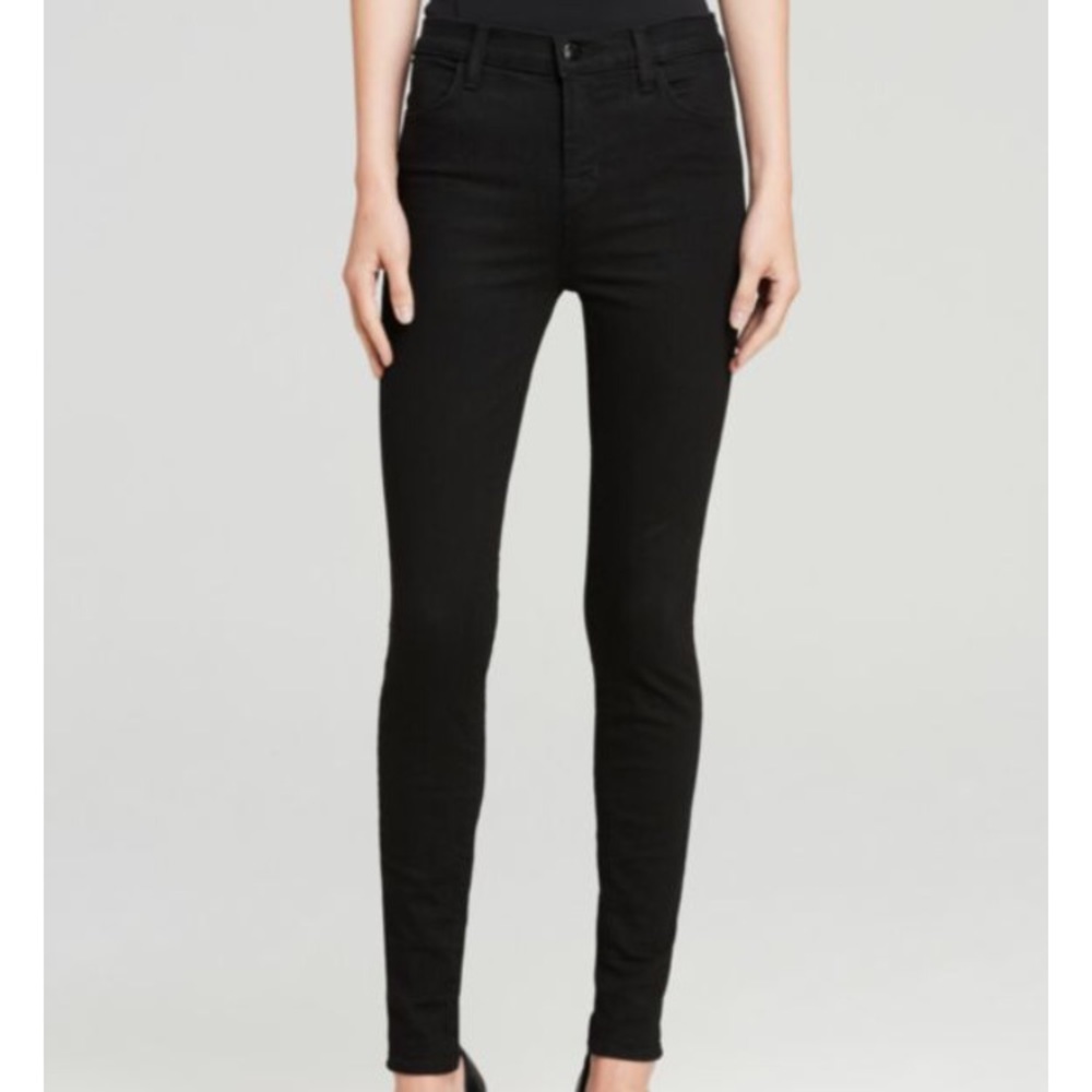 J BRAND MARIA HIGH RISE SZ 32 in BLACK